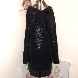 Fashion Nova | Black Sequence Dress